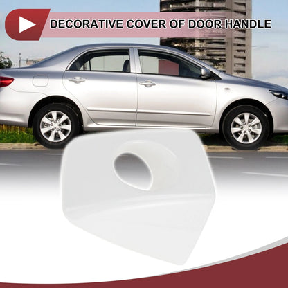Front Left Door Handle for Audi A6 C7 (2011–2018) 4H1837879 White ABS