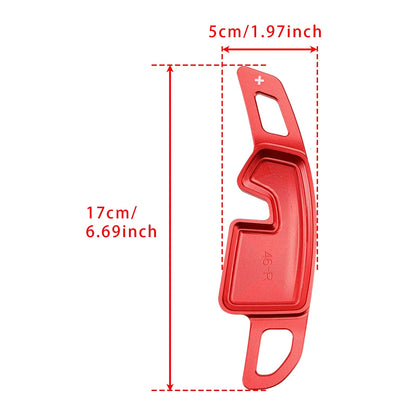 Long clutch brake levers for Yamaha XMAX 300 (2023–2025) Red