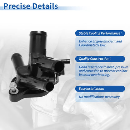 Engine Coolant Thermostat Housing Assembly No.12672523 for Buick Encore (2016–2021)