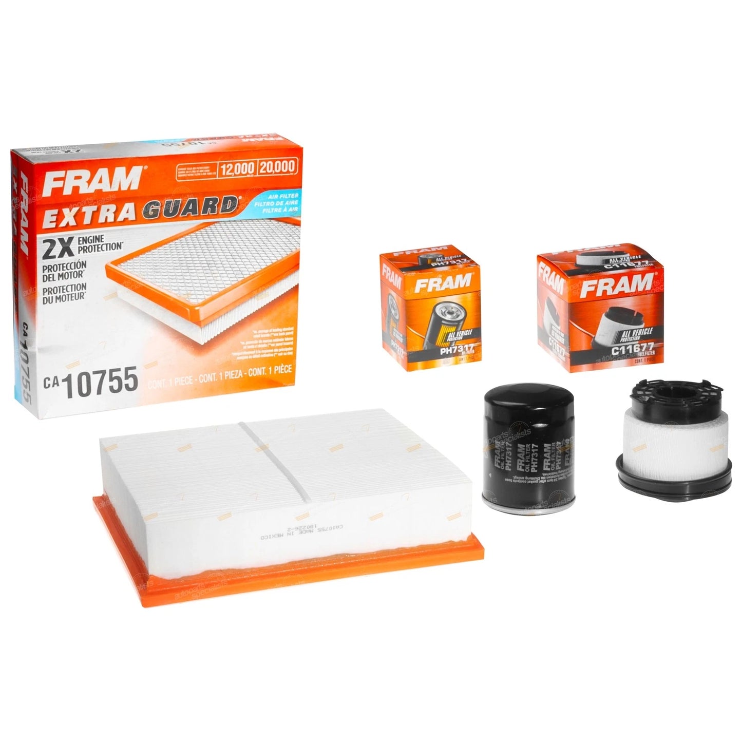 Oil Air Fuel Filter Service Kit for Mitsubishi Pajero Sport (2015–2021)