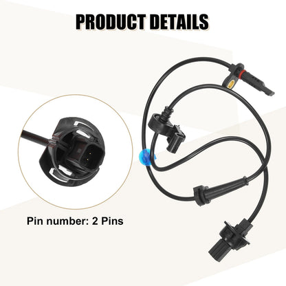 Front Left ABS Sensor No. 57455TK8A01 for Honda Odyssey (2011–2017)