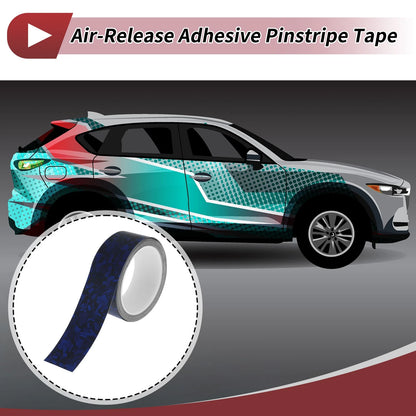 Pinstripe Tape 40mmx8.5m for Car Motorcycle Boat Matte Blue