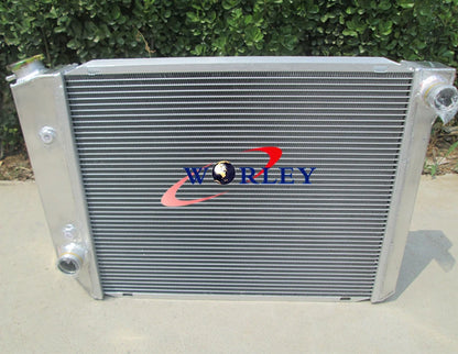 Aluminum Radiator & Fans for Falcon XA XB XC XD XE Fairmont (1972–1982)