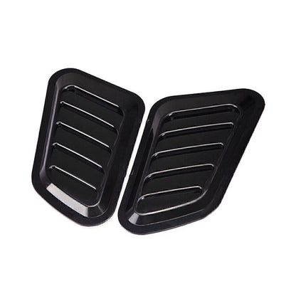 Carbon Fiber Air Flow Intake Hood Scoop Vent Cover for Universal Cars