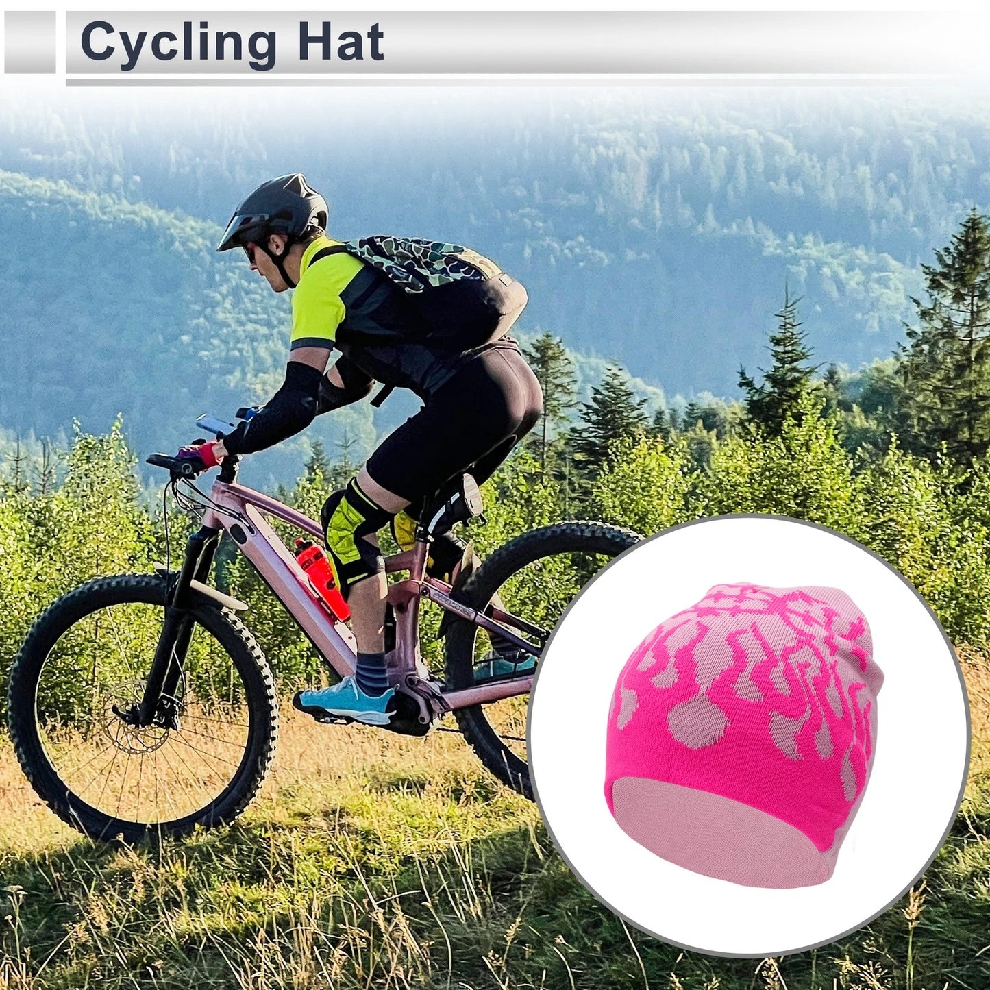 Cycling Hat for ZOOK Flame Pink (21x22cm)