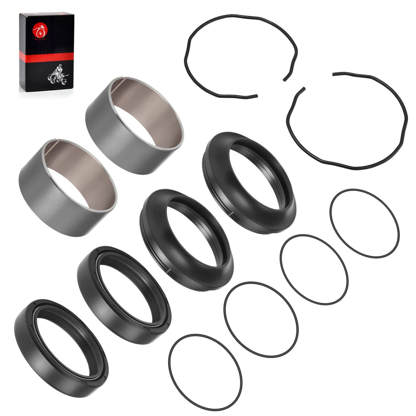 Fork Bushing Dust & Oil Seals for Suzuki GSX-R1000 (2009–2024)