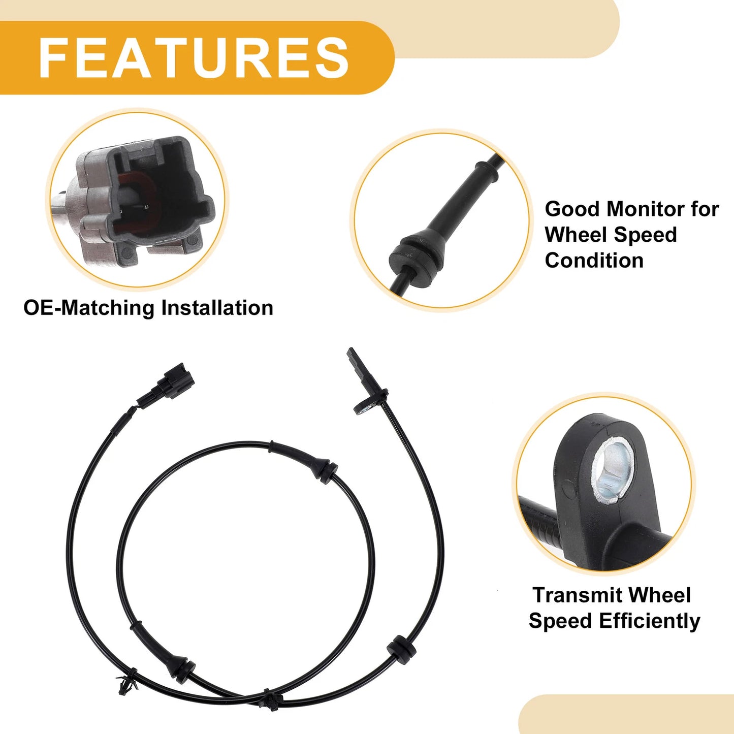 ABS Wheel Speed Sensor No. 479102DV0A for Nissan Sylphy (2010–2013)