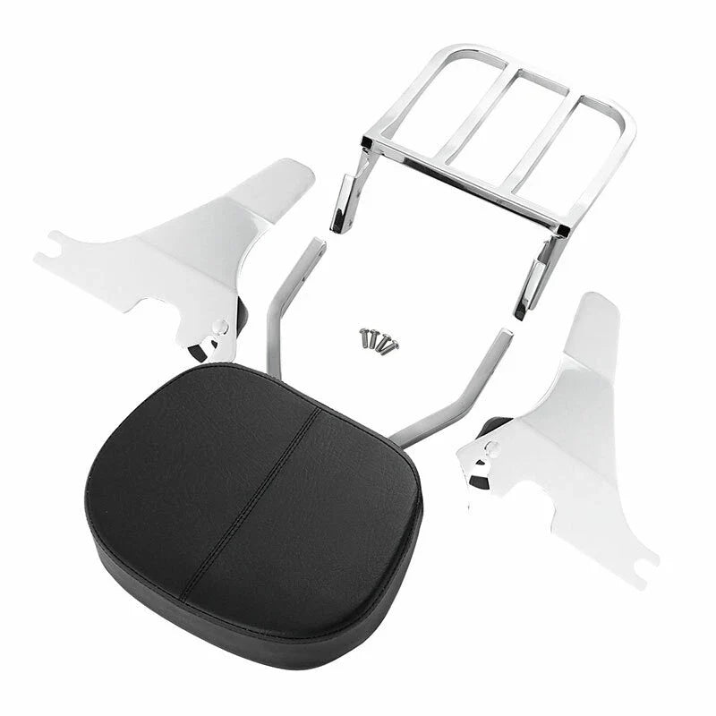 Sissy Bar Backrest Rack for Harley Sportster XL883 XL1200 (2004 - 2022)