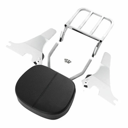 Sissy Bar Backrest Rack for Harley Sportster XL883 XL1200 (2004 - 2022)