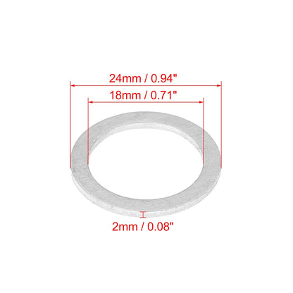 Aluminum Alloy Oil Drain Plug Gasket Ring for Volvo (Custom)