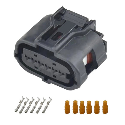 6 Pins Electrical Socket Wiring Harness Connector
