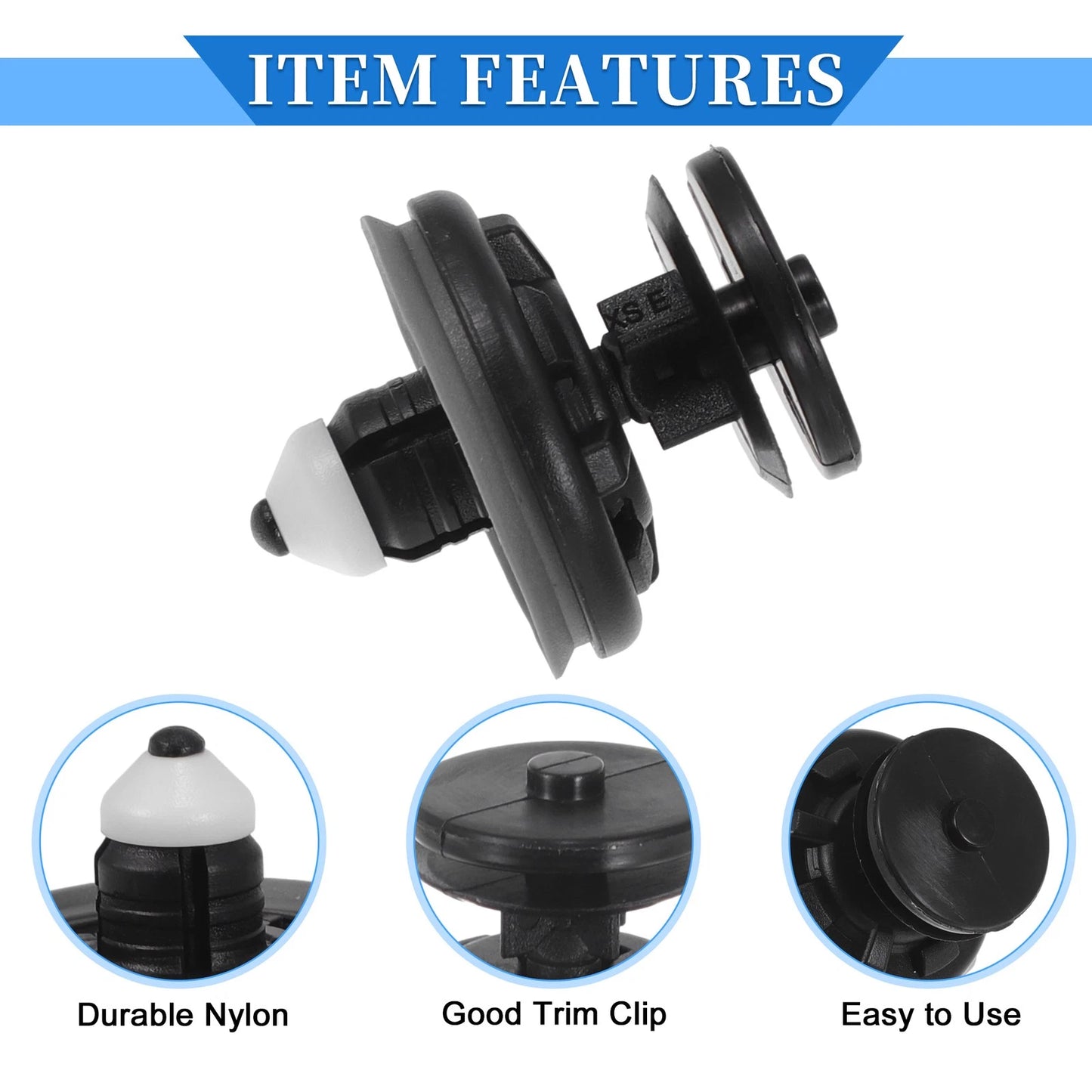 40 Pcs Door Panel Trim Retainer Clip for Audi TT Quattro (2008–2015)