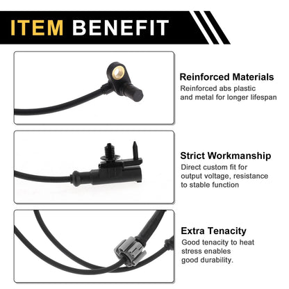 ABS Wheel Speed Sensor No. 15229012 for Chevrolet Silverado 1500 (2007–2013)