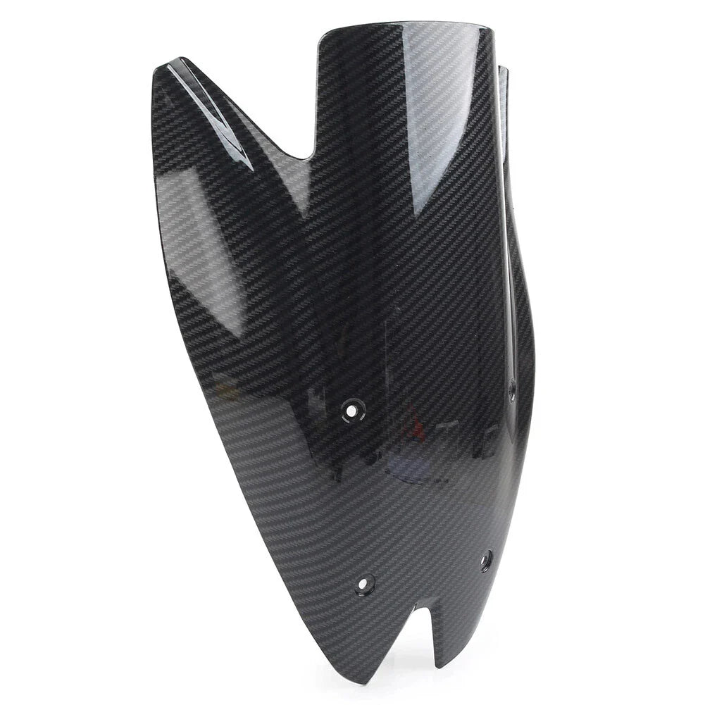Black Carbon Fiber ABS Windshield Shield for KAWASAKI Z1000 (2010-2013)