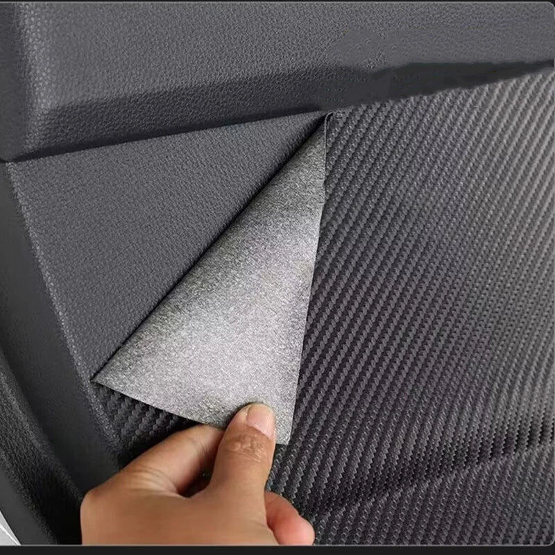 4 x Carbon Fiber Door Anti Kick Pad Protect for Hyundai Tucson (2021–2023)
