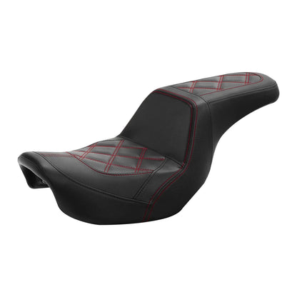 Driver Two-Up Seat for Harley Street Bob FXDB Super Glide (2006-2017)