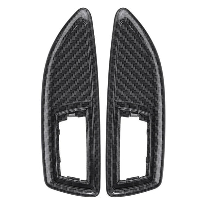Carbon Fibre Effect Side Repeater Indicator Surrounds for Vauxhall Corsa, Astra (2006-2014)