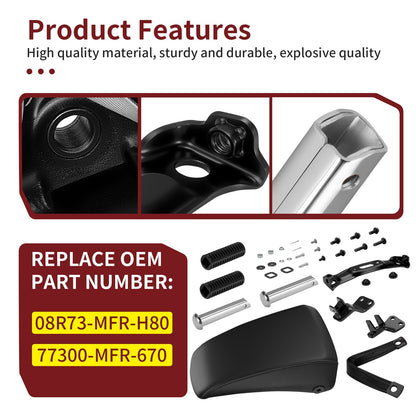 Rear Passenger Seat & Footpeg Kit for Honda Fury 1300 (2010–2024)
