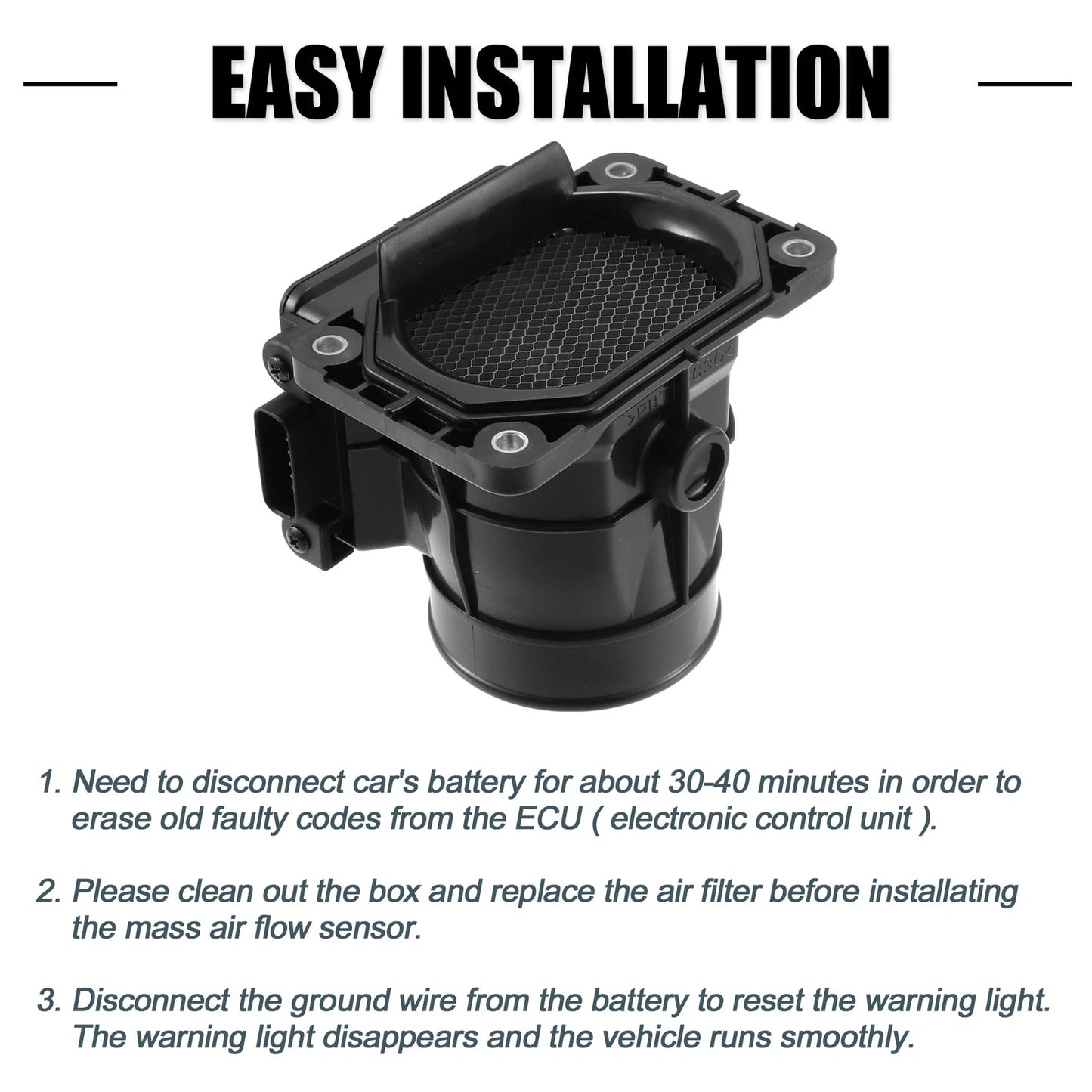 Mass Air Flow Sensor MD336482 for Mitsubishi Eclipse GT (2003–2005)