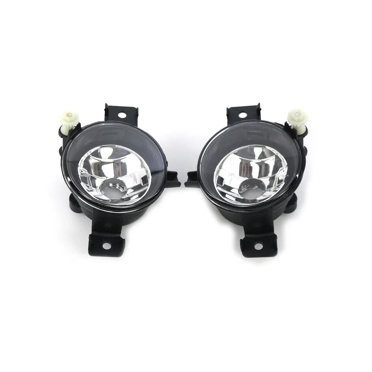 Pair Front Bumper Fog Light Lens Lamp Covers Clear for BMW X5 (2011–2013)