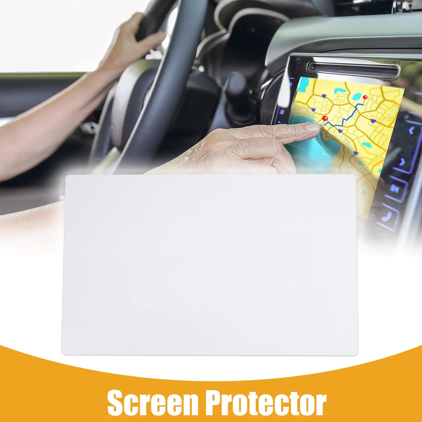 Tempered Glass Navigation Screen Protector for Chevrolet Equinox (2018–2021)
