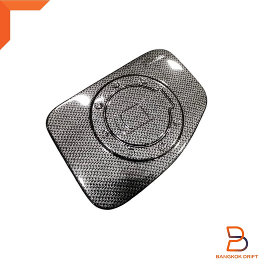 Black Carbon Fuel Oil Tank Cap Cover Trim for Ford Ranger PX T6 (12-21)