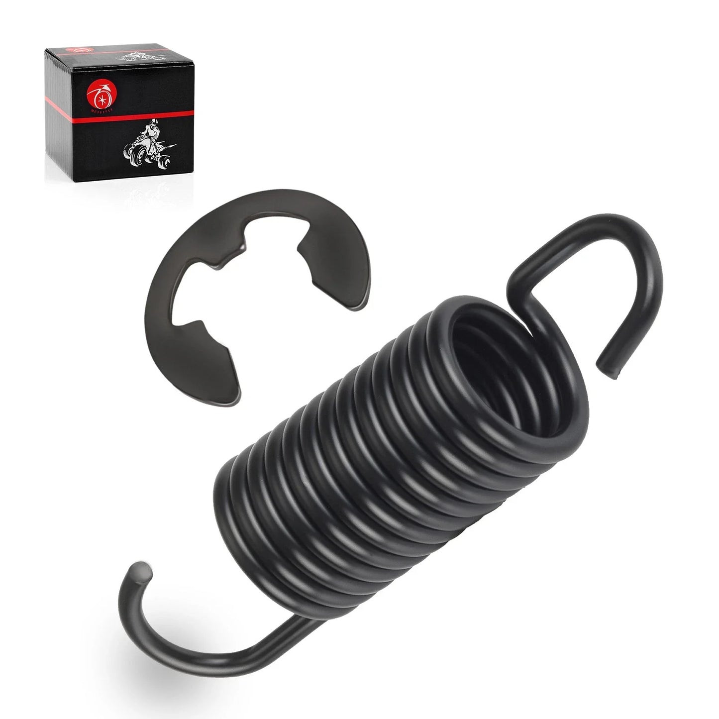 Rear Brake Pedal Spring w/ Circlip for Yamaha Warrior 350 YFM350X (1987–2004)