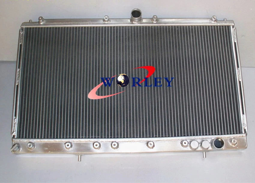 Aluminum Radiator with Fans for Mitsubishi 3000GT/GTO VR-4 (1991–1999)