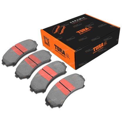 Set of Front Disc Brake Pads for Mitsubishi Pajero (2000–2008)