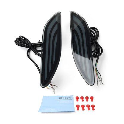 2X Rear Bumper Light Brake Turn Signal for Toyota Alphard Vellfire (2023–2024)