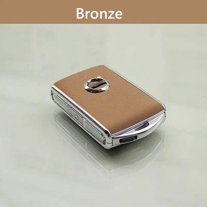 Leather Key Remote Case Fob Cover for Volvo S60 S90 XC40 XC60 XC90