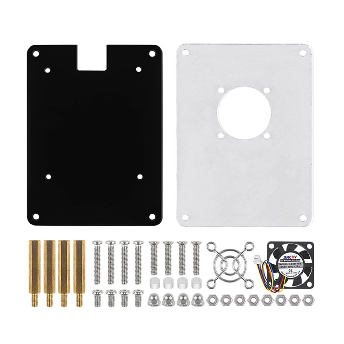 Multi-Layer Acrylic Shell Case for Raspberry Pi 5 (2023)