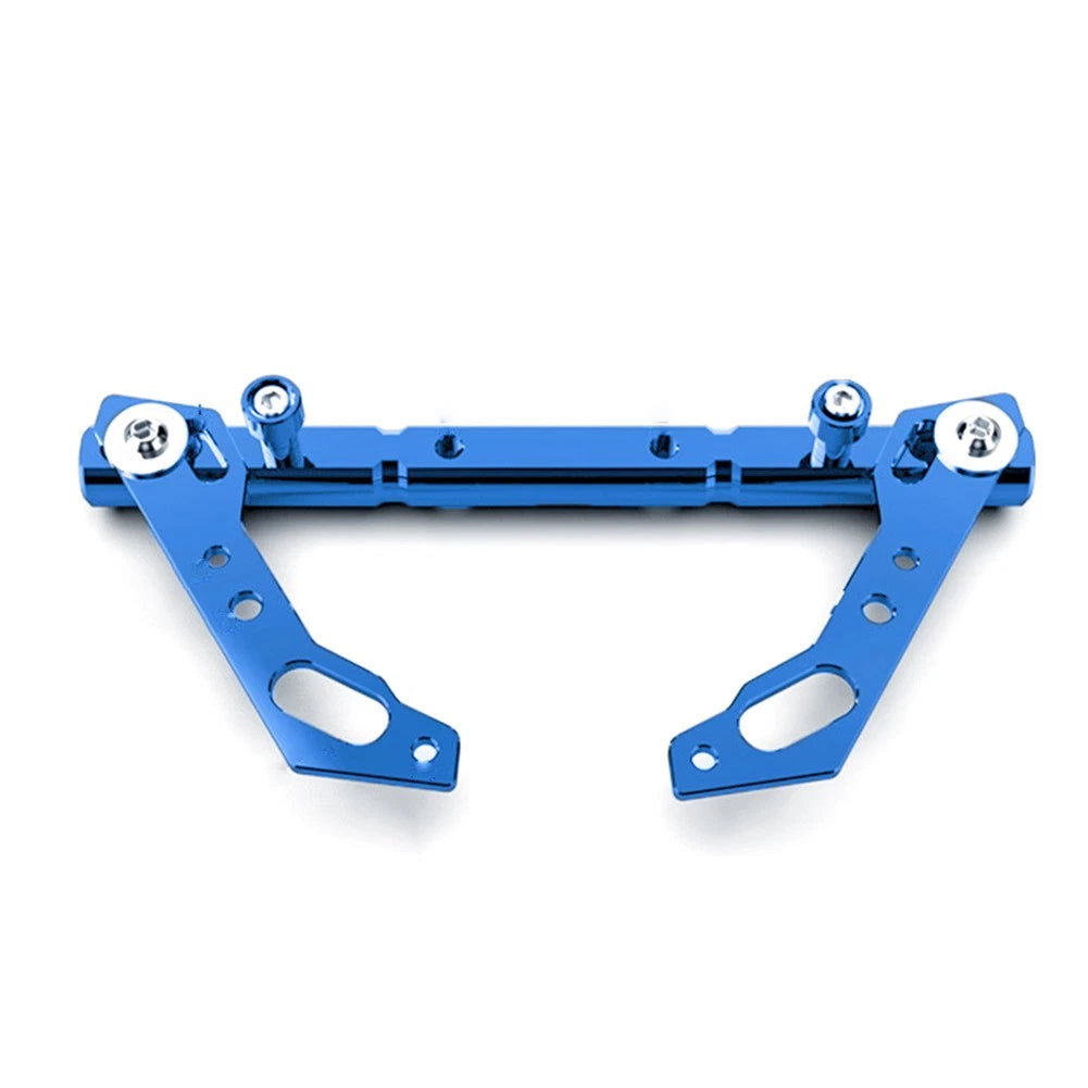 7/8" Motorcycle Aluminum Handlebar Balance Cross Bar Lever - Blue