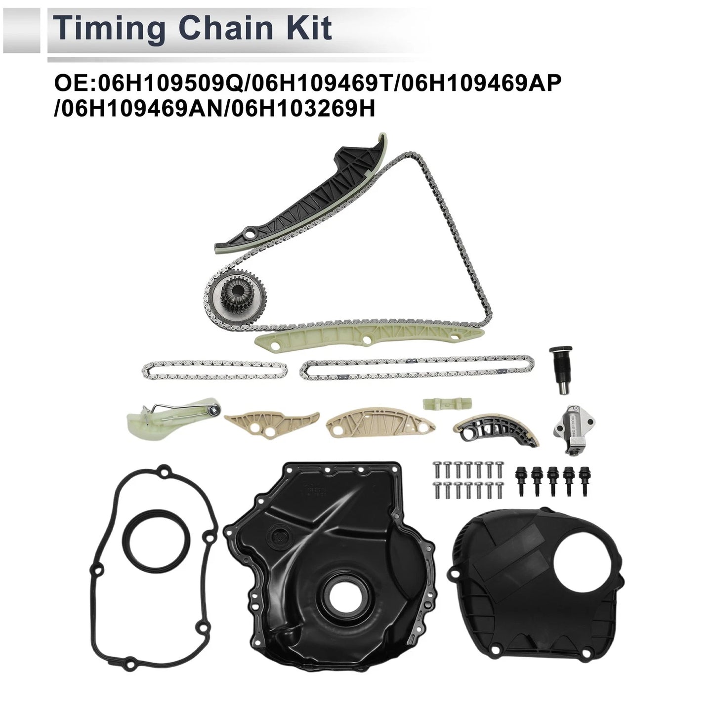 Timing Chain Kit No. 06H109469T for Audi A3 A4 A6 A8 Q5 TT (2000–2023)