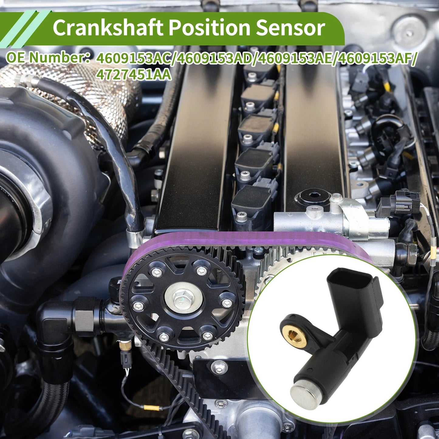 Crankshaft Position Sensor for Dodge Grand Caravan 3.3L 3.8L (2001-2007)