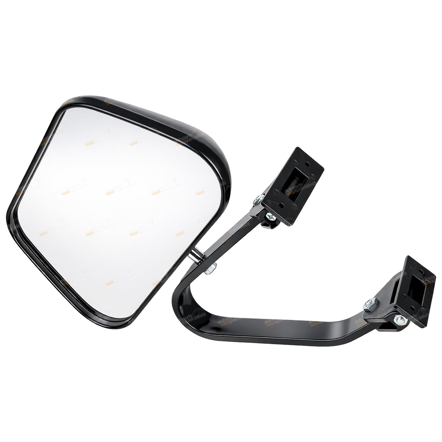 Door Mirror for Ute Truck (Swing Away, Black)