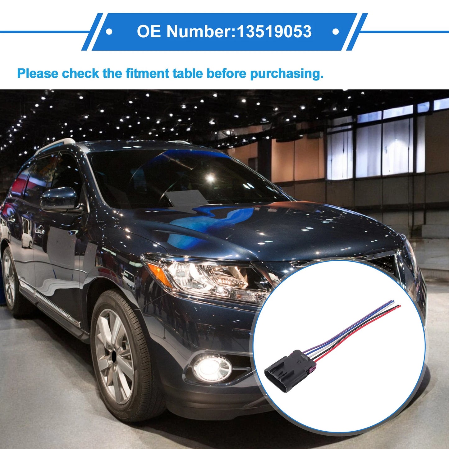 5 Pin Sensor Wiring Harness for Chevrolet Cruze (2011–2015) No.13519053