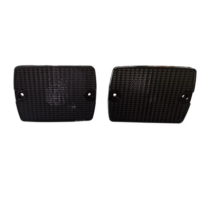 Smoked Front Turn Signal Light Housings for Jeep Wrangler (2018-2023)