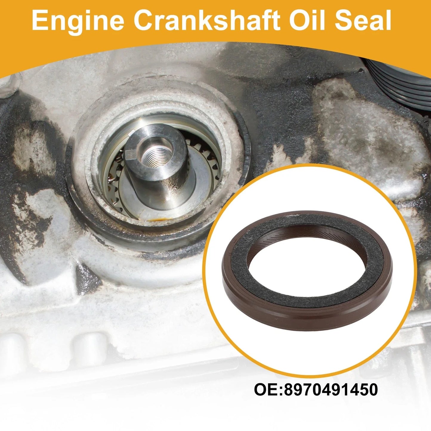 Crankshaft Oil Seal for CHEVROLET S10, GMC S15 (1994-2004)
