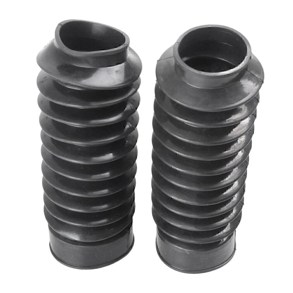 49mm Rubber Fork Gaiters for Harley Dyna FatBob Low Rider (2006-2023)