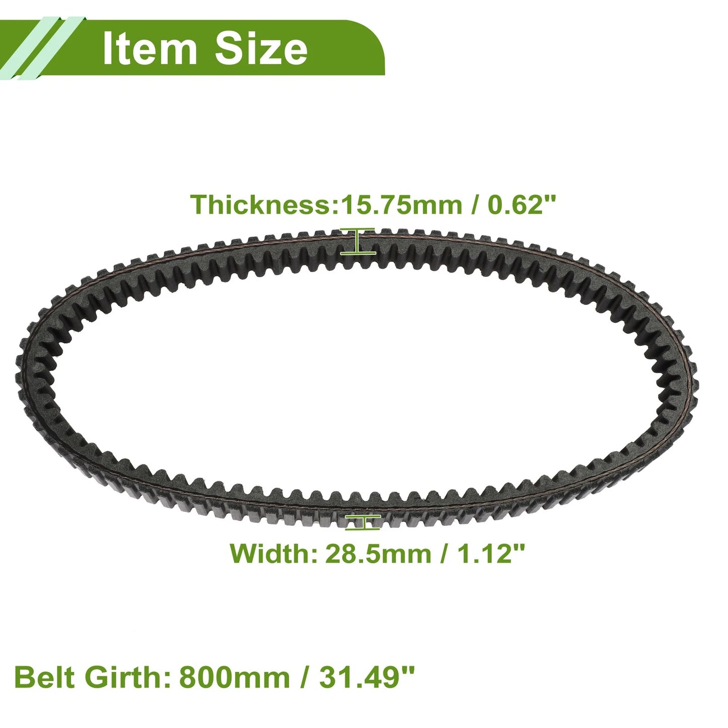 Drive Belt V-Belt for Yamaha CP250 Maxam (2005–2012)