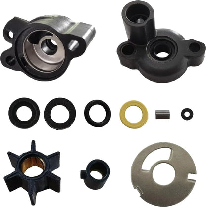 Water Pump Impeller Kit for Mercury Outboard 4-9.8 HP (Year Range Not Specified)