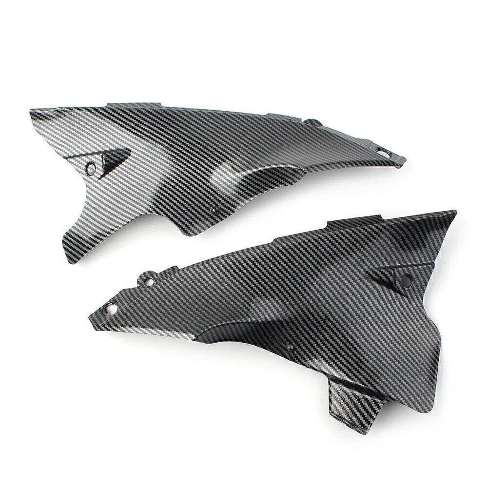 Carbon Fiber Look Front Dash Air Tube Trim Cover for Yamaha YZF-R1 (2004–2006)