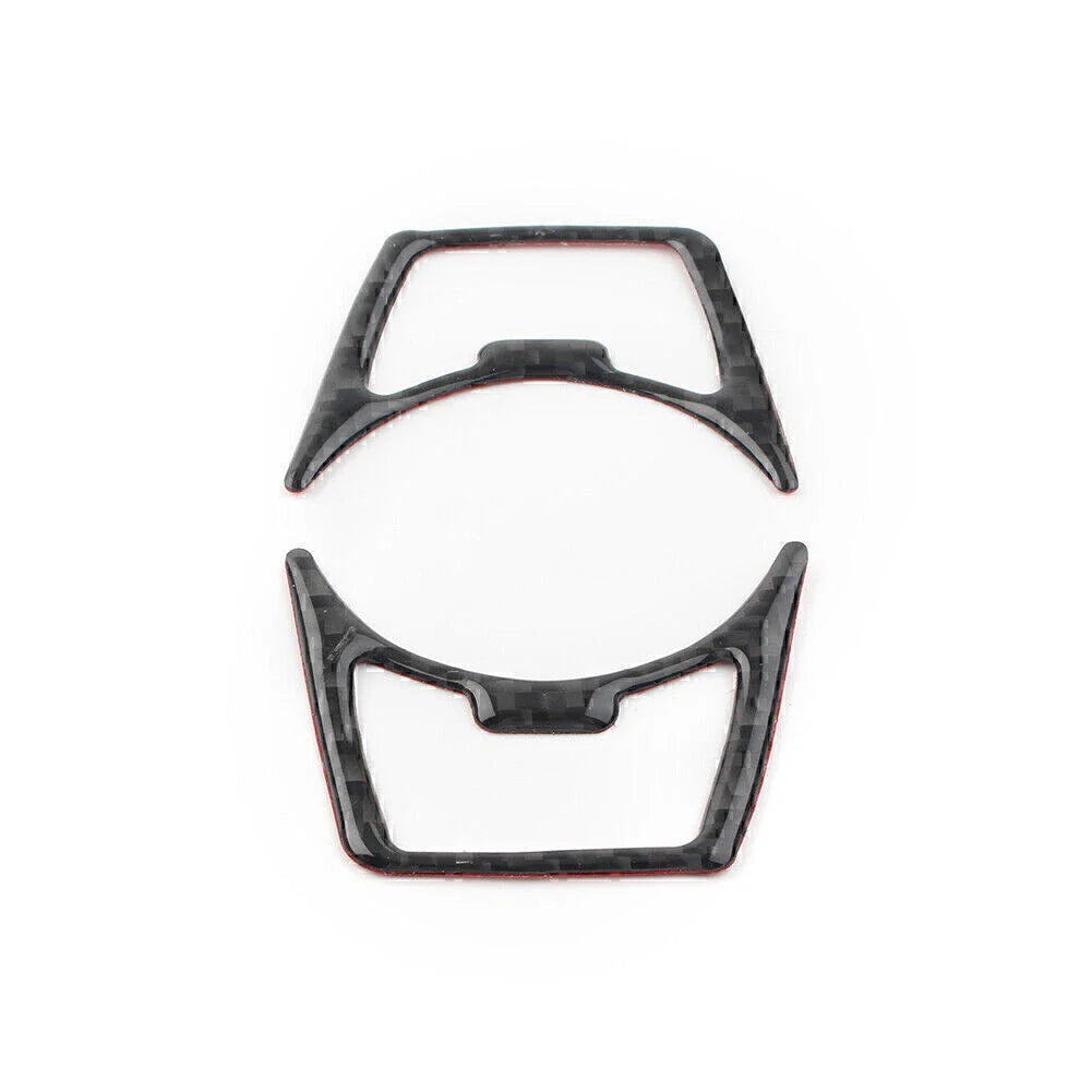 Carbon Fiber Headlight Switch Cover Trim for Ford Mustang (2015-2019)