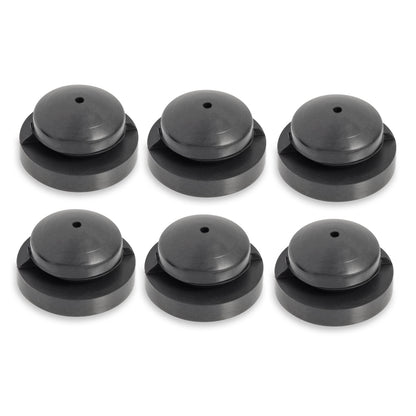 Set of 6 Front Fender Mounting Rubber Grommets for Honda TRX250R (1986–1989)