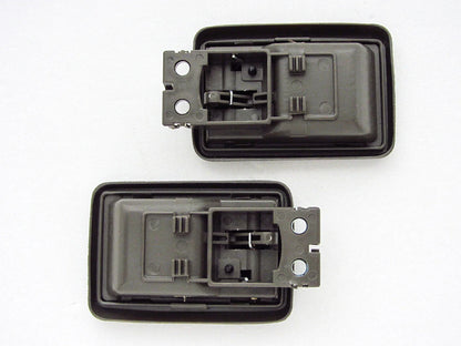 Inner Door Handle Pair for Nissan Navara D21 Pickup (1997-2001) Brown Interior