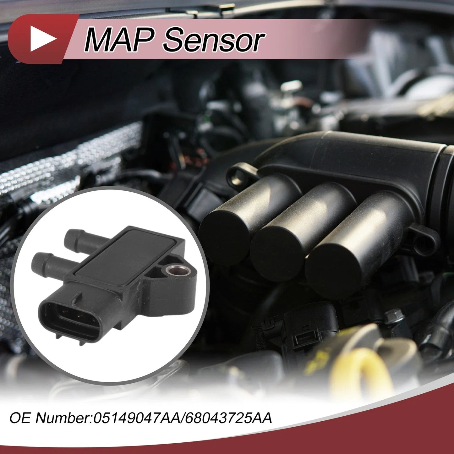 MAP Sensor for Dodge Ram 3500 (2007-2012)