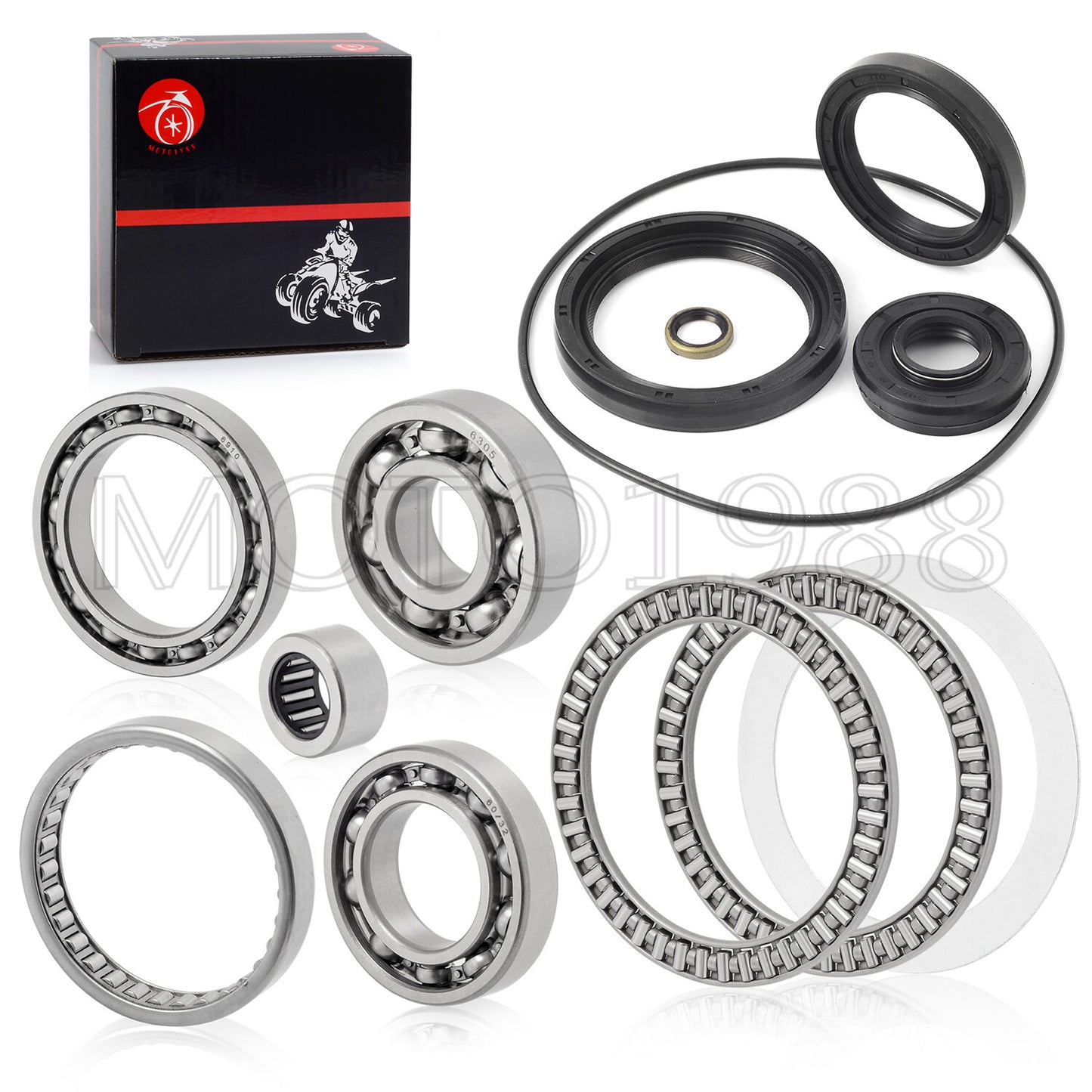 Front Differential Bearing Seal Kit for Kawasaki Brute Force 650 (2003–2023)