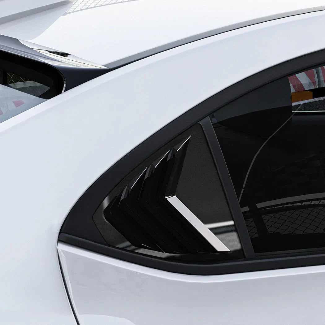 Rear Side Window Quarter Glass Louver Cover for Subaru WRX STI VB (2022–2025)