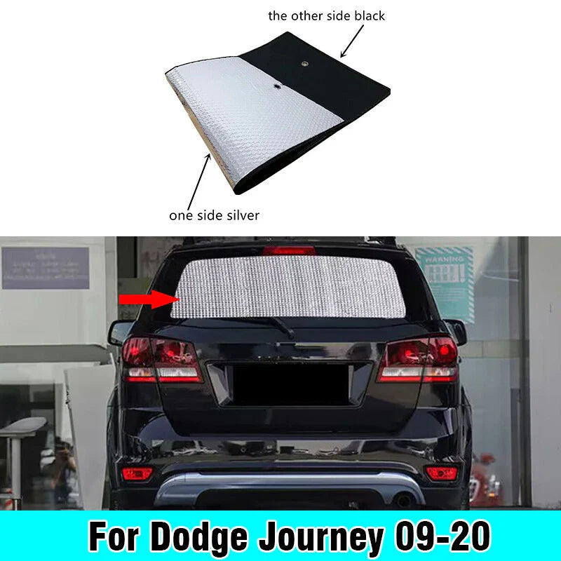 2 x Rear Windshield Privacy Sunshade for Dodge Journey (2009–2020)
